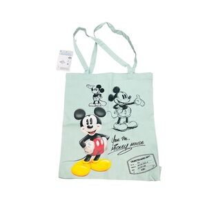 Primark NWT Green Mint Mickey Mouse Tote bag